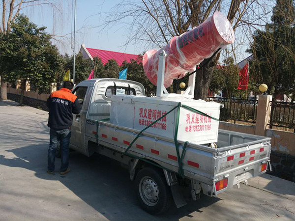 發(fā)往山西晉城現場